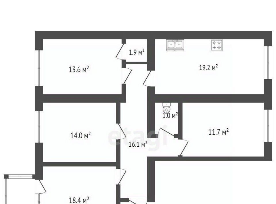 квартира г Санкт-Петербург ул Карташихина 10 Горный институт фото 2