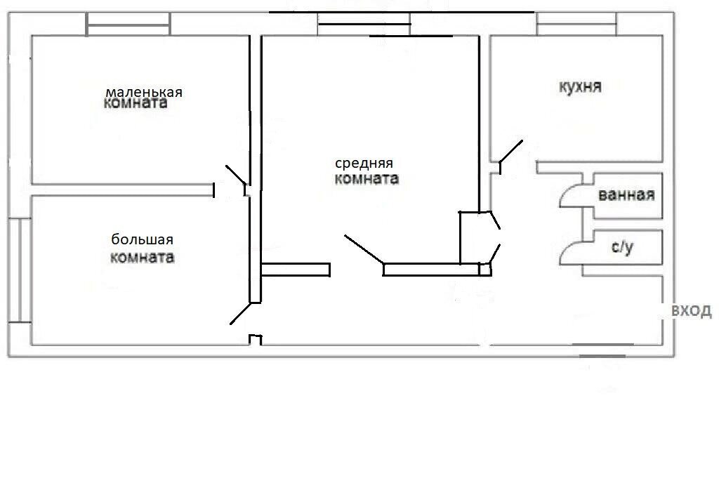 квартира г Казань Яшьлек ул Шамиля Усманова 11в фото 18