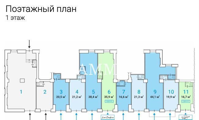 свободного назначения г Москва метро Академическая ул Дмитрия Ульянова 10/1к 1 фото 7