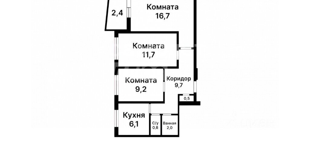 квартира г Москва метро Ясенево ул Айвазовского 6к/1 фото 29