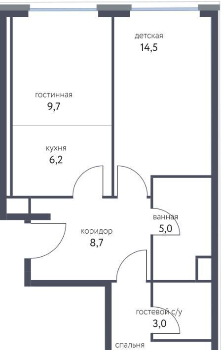 квартира г Москва метро Бульвар Рокоссовского ЖК «Сиреневый парк» фото 1