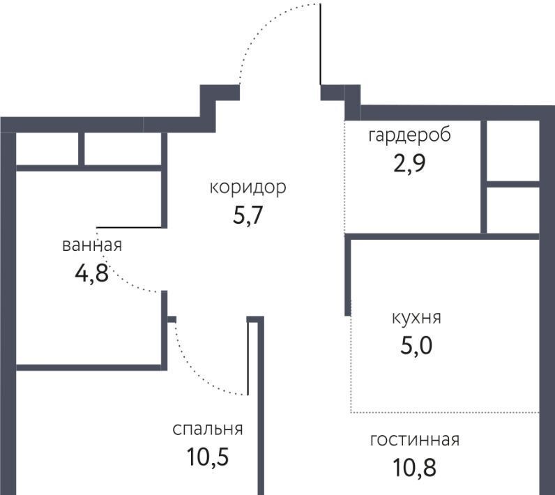 квартира г Москва метро Бульвар Рокоссовского ЖК «Сиреневый парк» фото 1