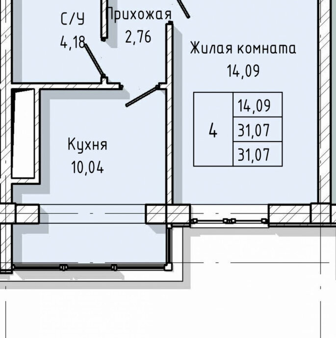 квартира г Нальчик ул Тарчокова 127б фото 1