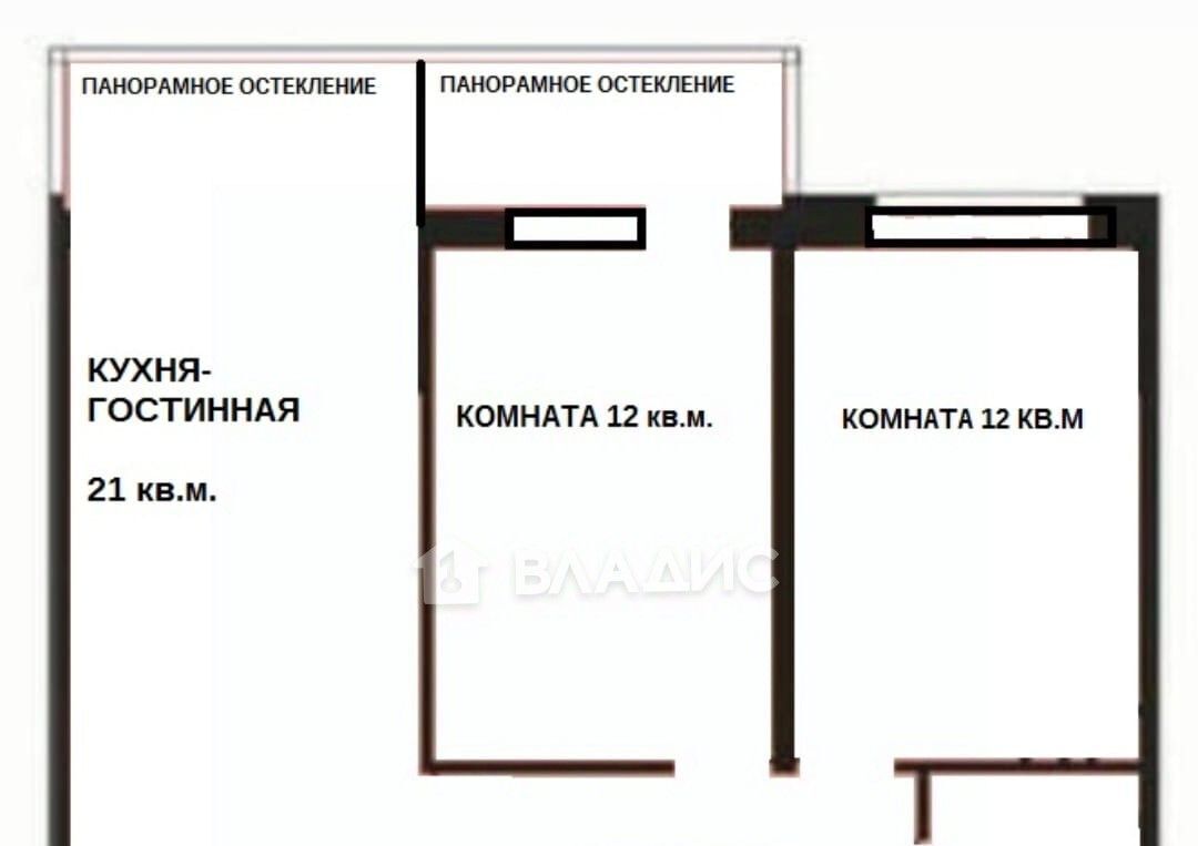 квартира г Краснодар р-н Прикубанский ул им. Героя Георгия Бочарникова 4к/2 фото 14