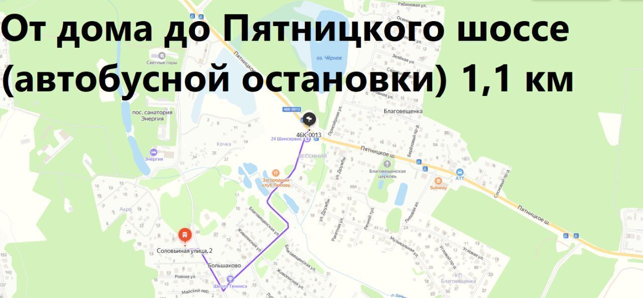 дом городской округ Солнечногорск д Большаково ул Соловьиная 2 Химки городской округ, Пятницкое шоссе фото 19