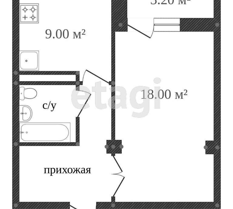 квартира г Воронеж р-н Центральный ул Козо-Полянского 5 фото 11