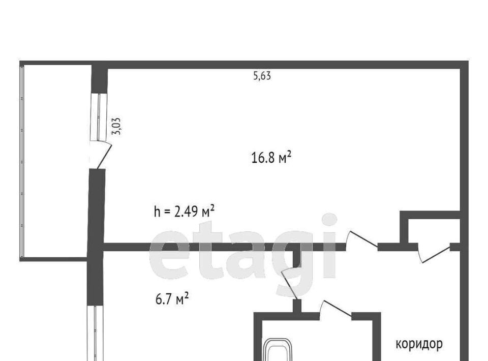 квартира г Ярославль р-н Ленинский ул Автозаводская 83 фото 22