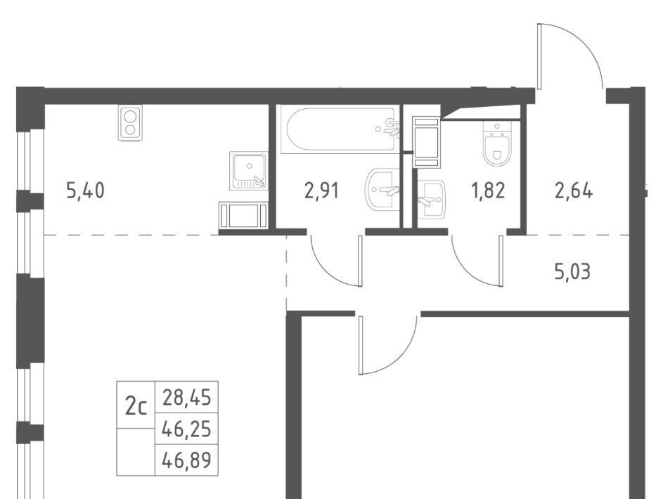 квартира г Видное ЖК Горки Парк к 5. 2, д. Коробово фото 1