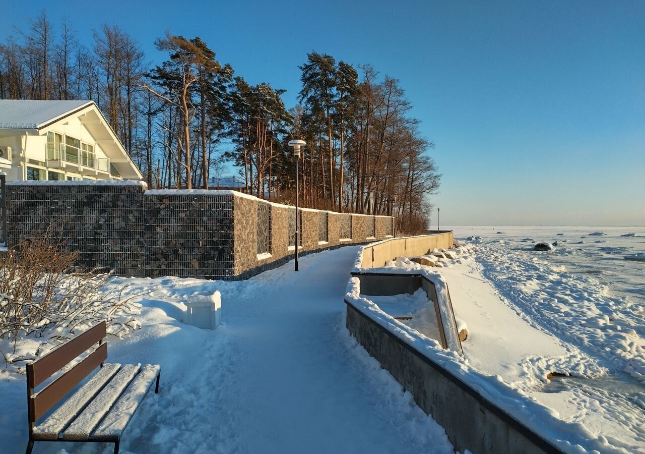 земля р-н Выборгский п Пески Приморское шоссе, 9756 км, Полянское сельское поселение, коттеджный пос. Балтийская ривьера, 16, Песочное фото 11