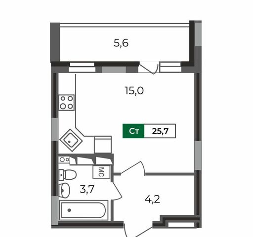 р-н Октябрьский б-р Сталинградский 5 фото