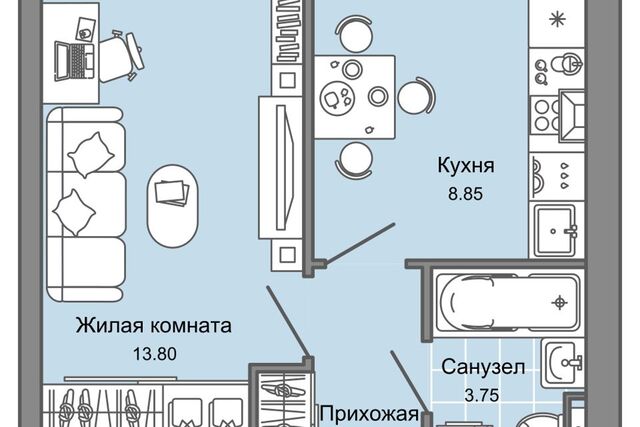 р-н Ленинский ул Дмитрия Козулева 2к/1 муниципальное образование Киров фото