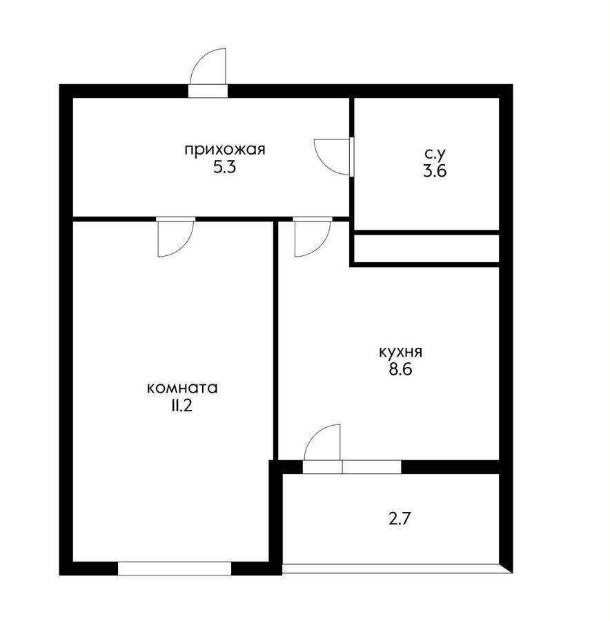 квартира г Краснодар р-н Центральный ул Старокубанская 2/23к 2 фото 11