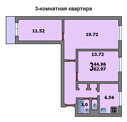 квартира г Москва Южный административный округ, 3-й Дорожный проезд, 10к 1 фото 2