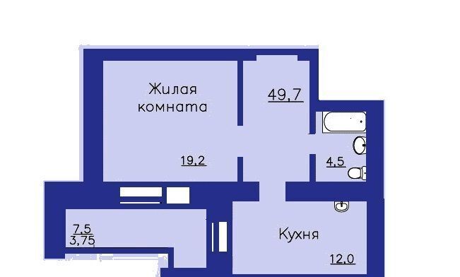 квартира г Благовещенск ул Горького 244 фото 5