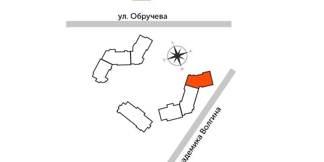 квартира г Москва метро Калужская ул Академика Волгина 2 фото 3