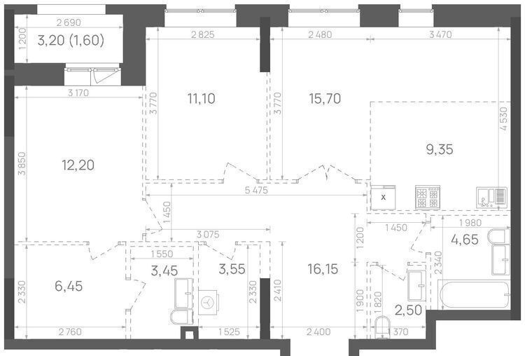 квартира г Казань р-н Кировский Козья слобода ул Ягодинская Жилой дом фото 1