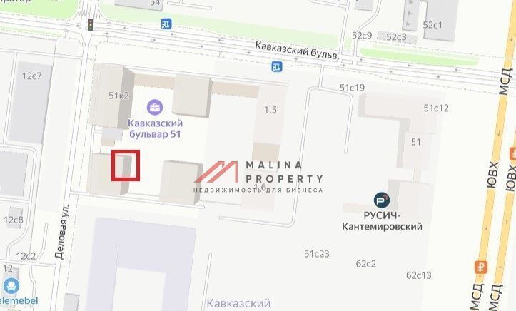 торговое помещение г Москва метро Кантемировская б-р Кавказский 51 фото 3