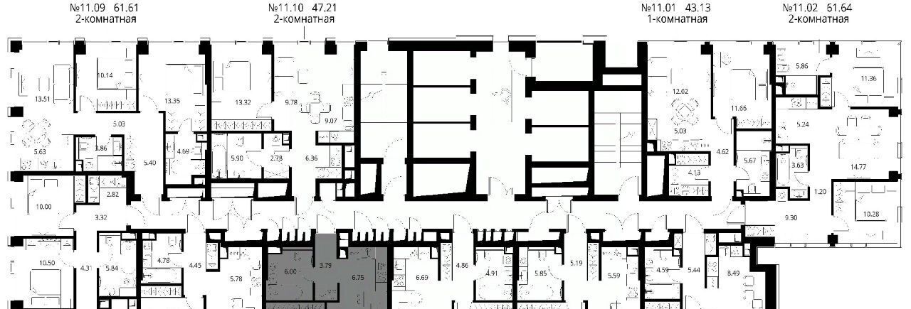 квартира г Москва метро Трикотажная ш Волоколамское 95/1к 1 ЖК City Bay муниципальный округ Покровское-Стрешнево фото 2