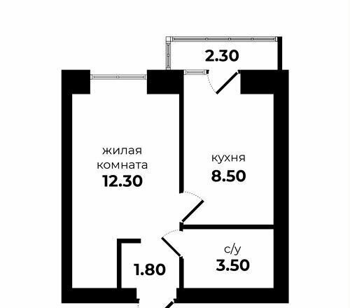 квартира р-н Шпаковский г Михайловск ул Антона Чехова 38 ЖР Гармония фото 2