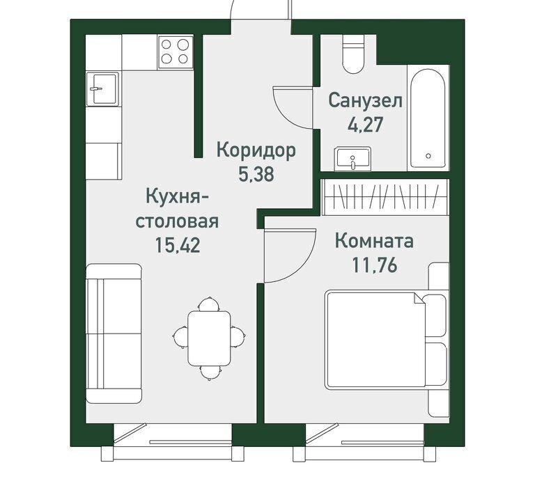 квартира г Миасс снт Вишневый Кременкульское сельское поселение, 12-я улица фото 1