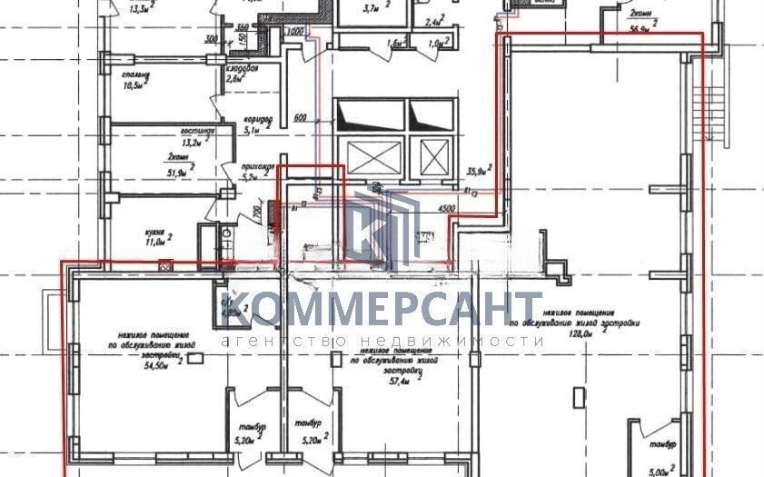 торговое помещение г Нижний Новгород р-н Советский Горьковская ул Владимира Лузянина 1 фото 9