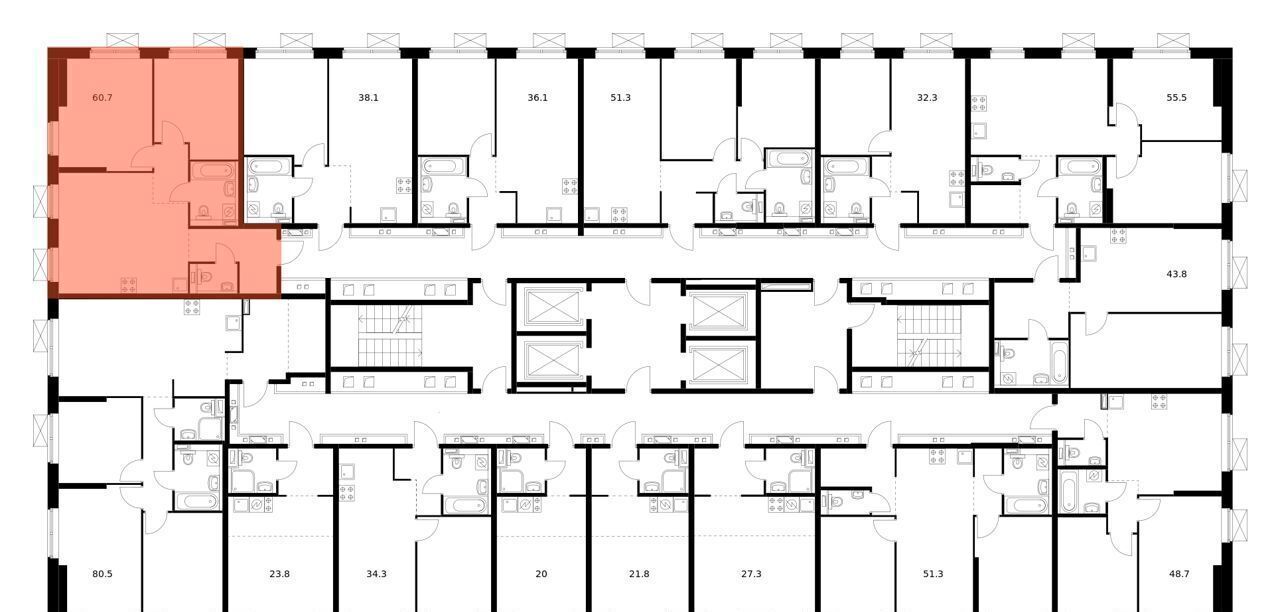 квартира г Москва метро Аннино ул Дорожная 46 ЖК Ютаново корп. 5 фото 2