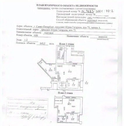 свободного назначения г Санкт-Петербург пр-кт Юрия Гагарина 73 Звездная фото 12