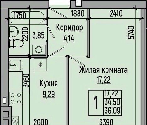 квартира г Волгоград р-н Советский жилой район Долина-2 жилрайон фото 1