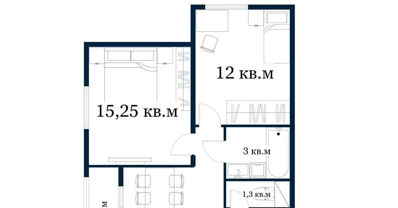 квартира р-н Всеволожский г Мурино б-р Петровский 6к/1 Девяткино фото 1