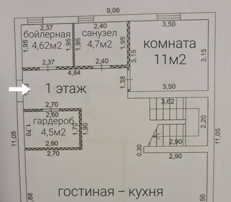 дом г Москва метро Подольск № 16 кв-л, 133 фото 18