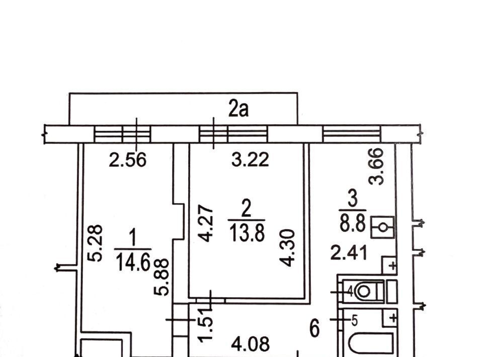 квартира г Москва метро Текстильщики б-р Волжский 8к/1 фото 2