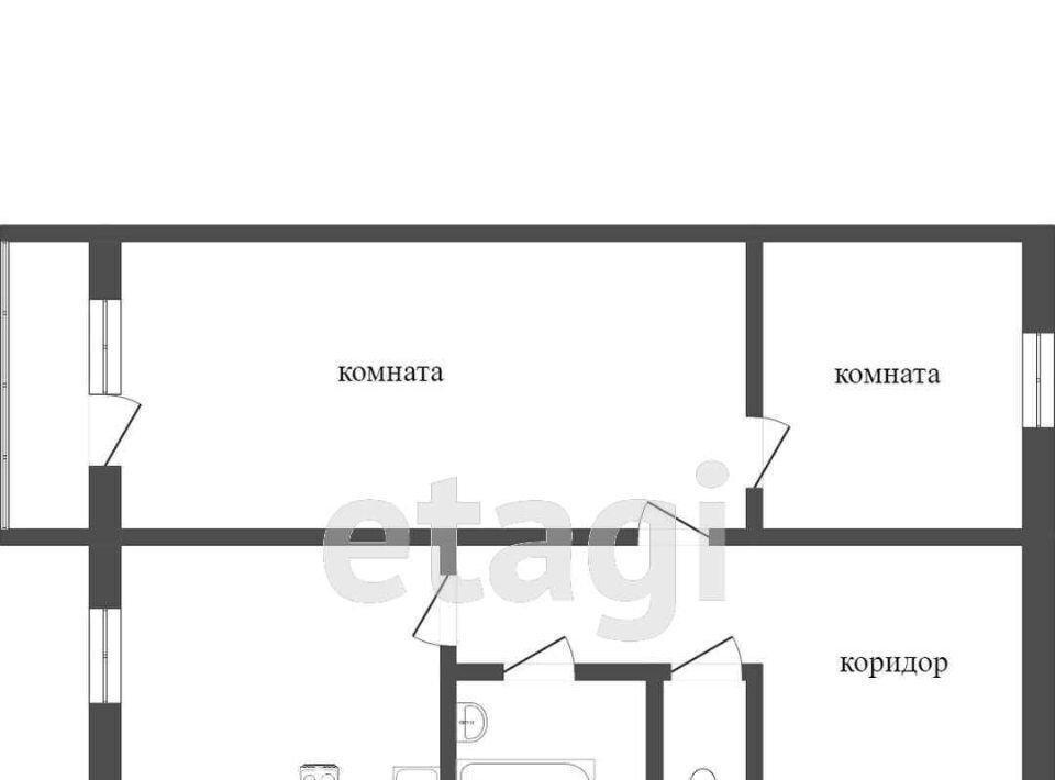 квартира г Челябинск р-н Калининский ул Молодогвардейцев 68 фото 9