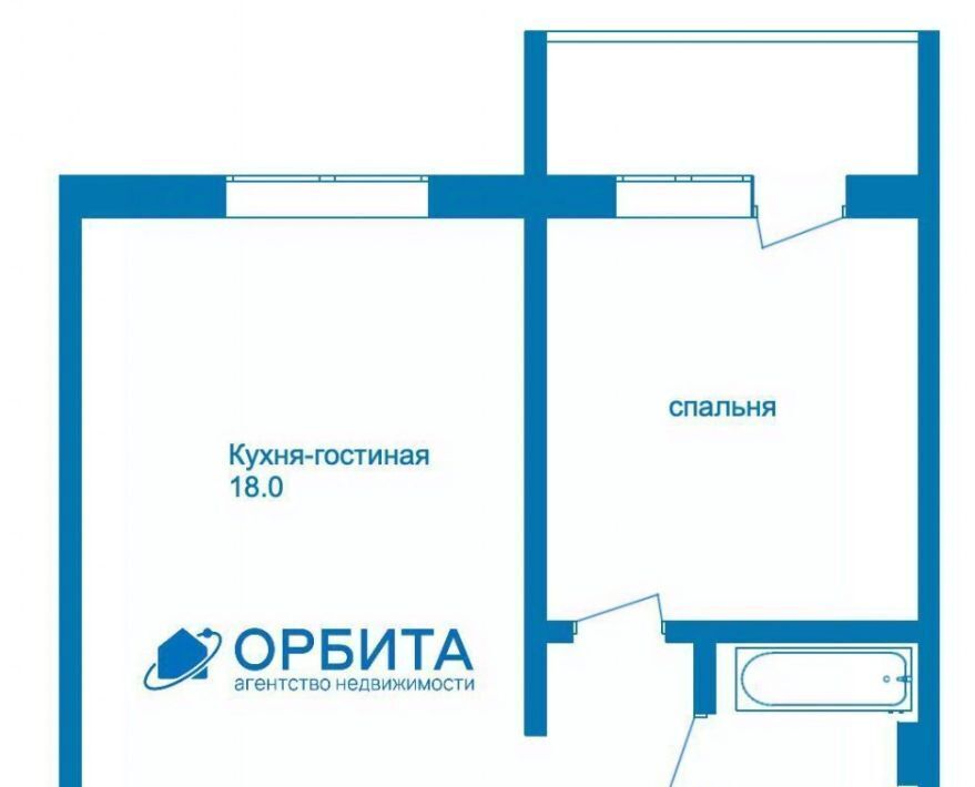 квартира г Тюмень р-н Восточный ул Федюнинского 54 фото 10