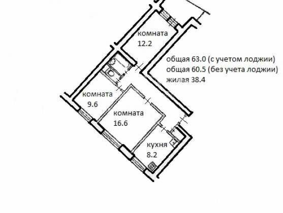 квартира г Москва метро Коньково ул Островитянова 41к/1 фото 5