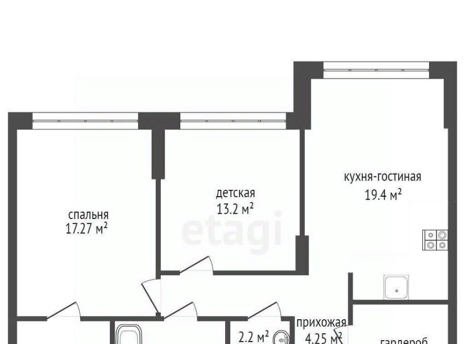 квартира г Москва метро Шелепиха проезд Шмитовский 39к/5 фото 1