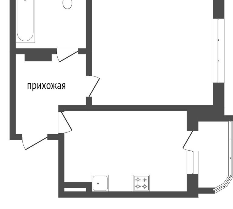 квартира г Омск ул Краснознаменная 26к/3 фото 10