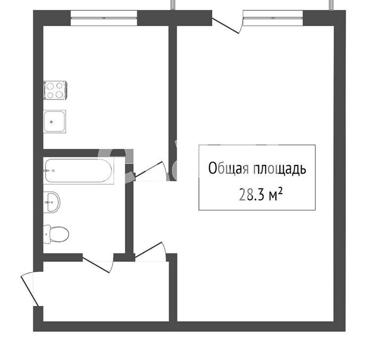 квартира г Томск р-н Кировский ул Красноармейская 106 фото 6