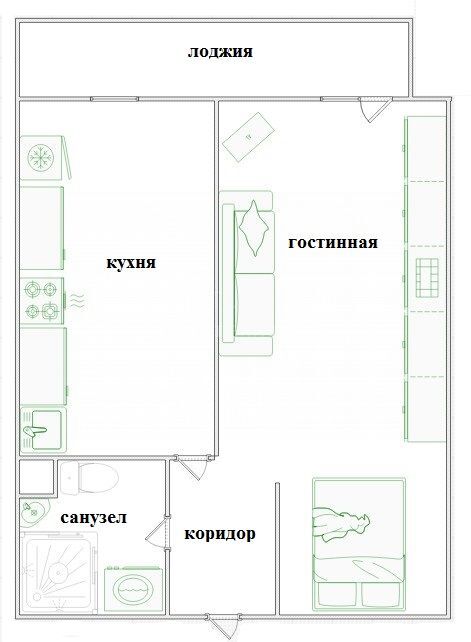 квартира г Москва метро Окская метро Рязанский проспект Рязанский ул 1-я Новокузьминская 24 фото 2