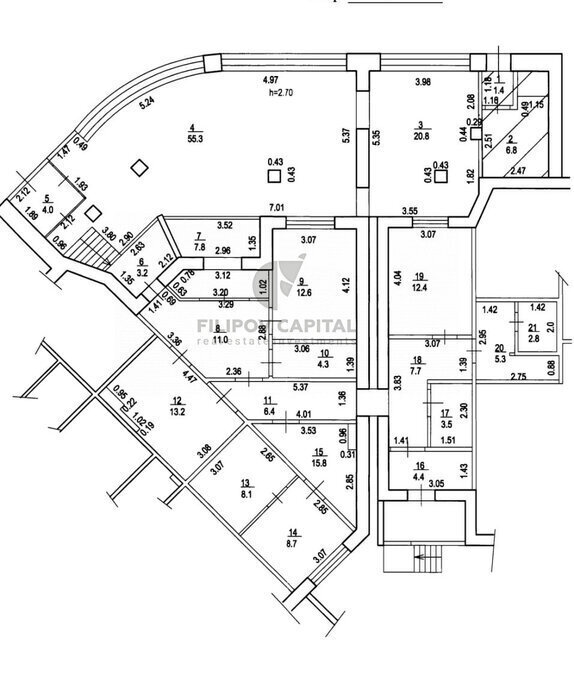 офис г Уфа р-н Кировский ул Рабкоров 2 фото 17