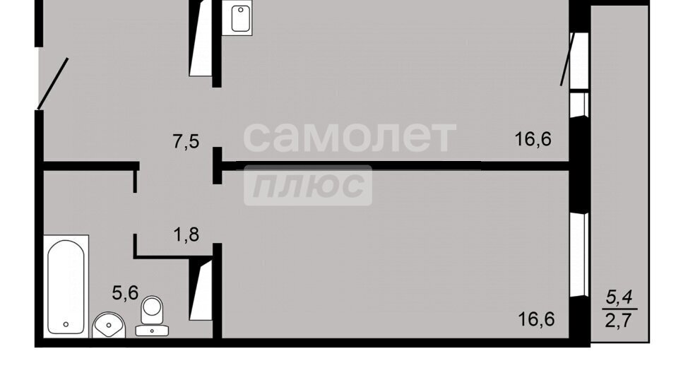 квартира г Красноярск р-н Октябрьский ул Лесопарковая 15 фото 24