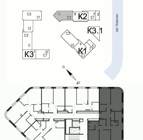 квартира г Москва метро Нагатинская ул Автозаводская 23/70 фото 2