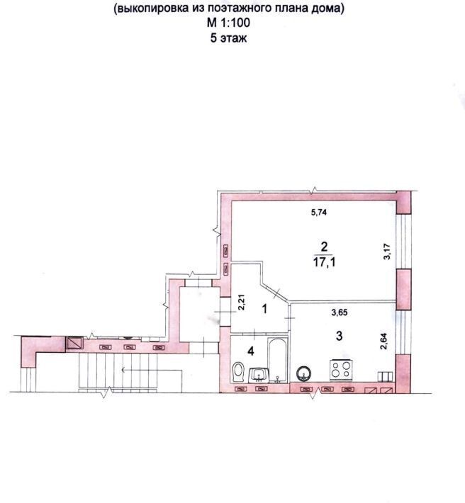 квартира г Волгоград р-н Советский ул 35-й Гвардейской 46 фото 17