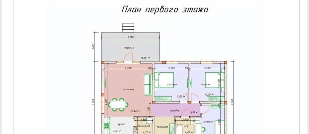 дом р-н Анапский с Цибанобалка ул Ольховская Анапа муниципальный округ фото 5