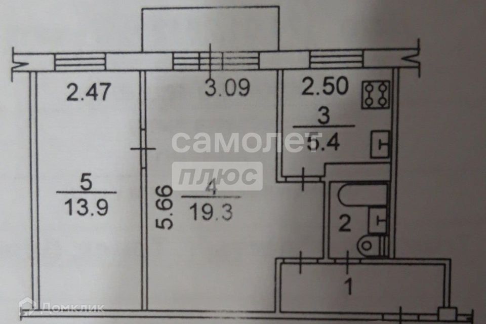 квартира г Томск р-н Октябрьский ул Бела Куна 4 Томский район фото 1