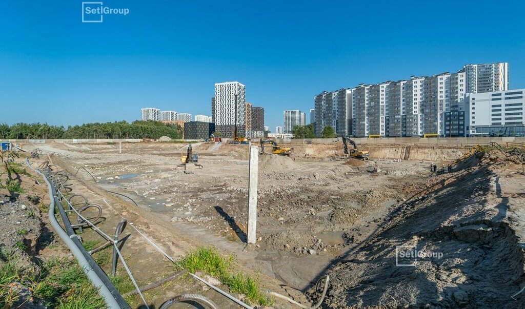 квартира г Санкт-Петербург метро Проспект Просвещения р-н Приморский ЖК «Бионика Заповедная» муниципальный округ Коломяги фото 17