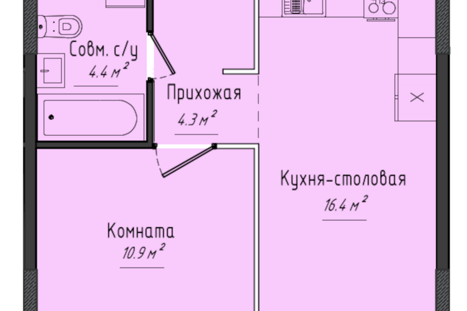 квартира р-н Завьяловский с Завьялово ул Гольянская 1б фото 1