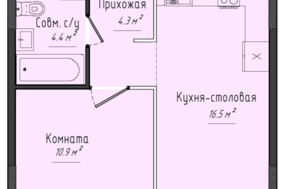 квартира р-н Завьяловский с Завьялово ул Гольянская 1б фото 1