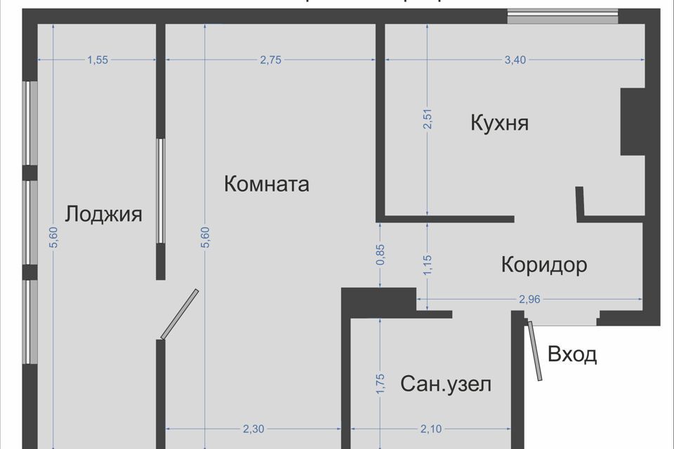 квартира г Севастополь ш Камышовое 37бк/1 Гагаринский муниципальный округ фото 1