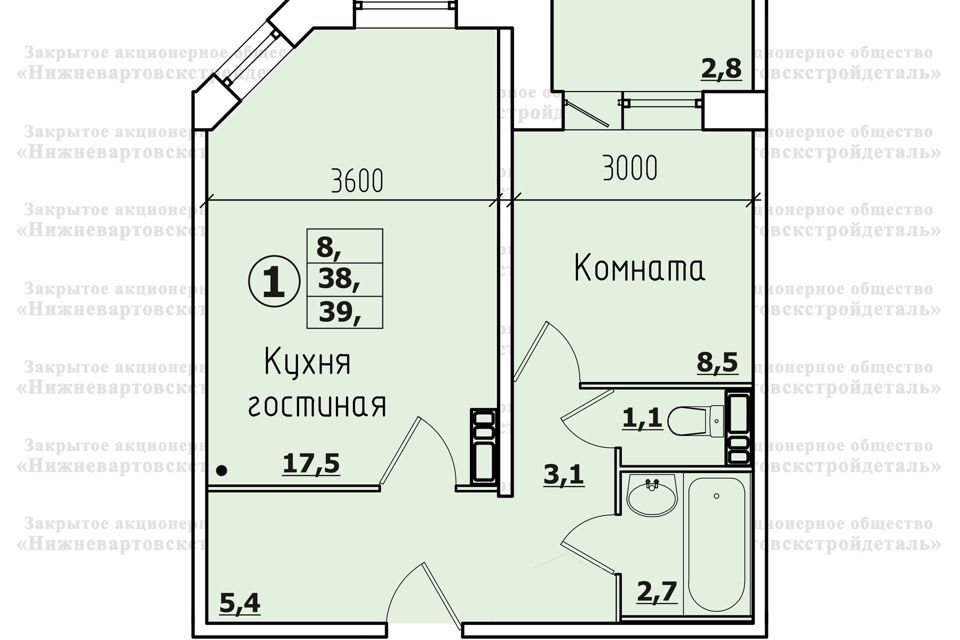 квартира р-н Нижневартовский 40-й, Строящийся жилой дом фото 2