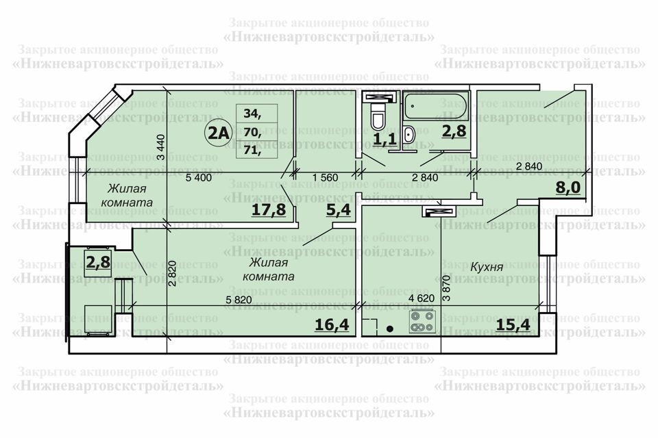 квартира р-н Нижневартовский 40-й, Строящийся жилой дом фото 2